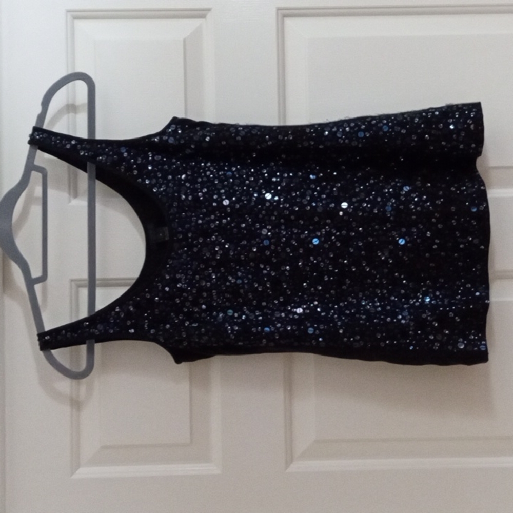 J. Crew Silk, Sequin Top Size S